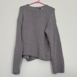 H&M Textured Gray Women's Sweater